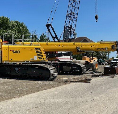 2022 Used Grove GHC140 Hydraulic Crawler Crane
